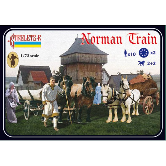 Figurine Attelage Normand 1/72