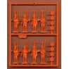 Figurine CHASSEURS FRANCAIS 28mm