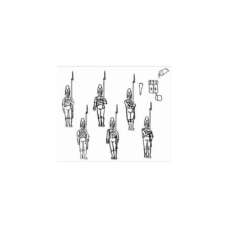 Figurine INFANTERIE BAVAROISE 28mm