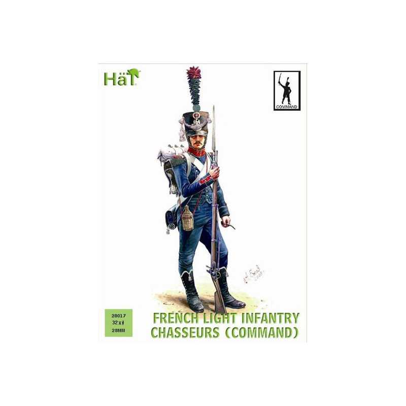 Figurine COMMANDEMENT FRANCAIS 28mm