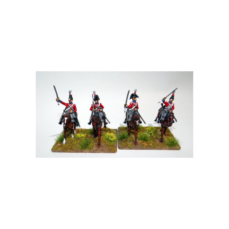 Figurine Napol. British Heavy Dragons 1/72