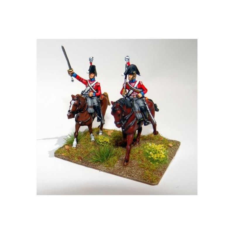 Figurine Napol. British Heavy Dragons 1/72