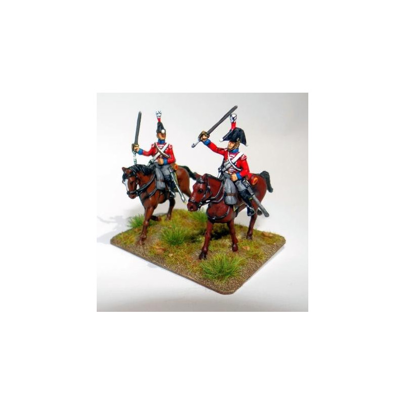 Figurine Napol. British Heavy Dragons 1/72