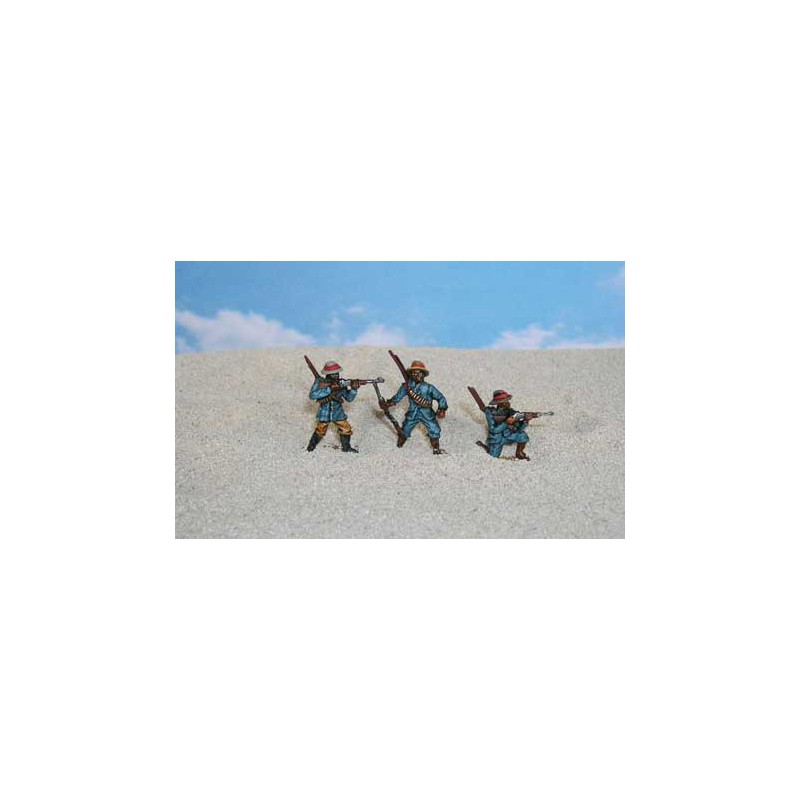 Figurine CAVALIERS GUERRE ZOULOUS 1/72