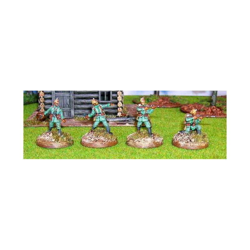 Figurine TIREURS ALLEMANDS WWI 1/72