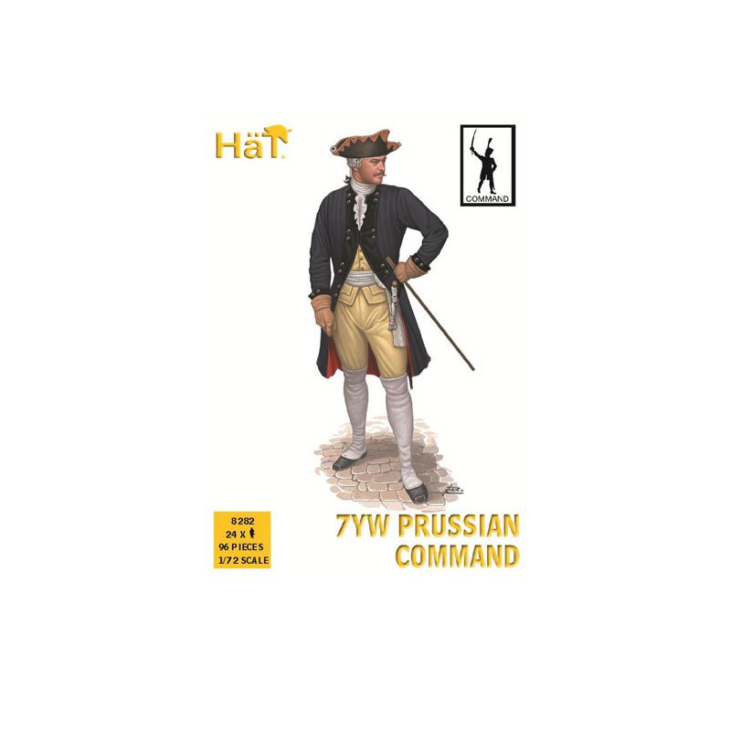Figurine Commandement Infanterie Prusse 1/72