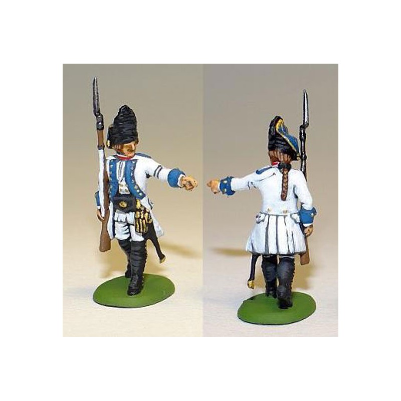 Figurine Seven years war Austrians command 1/72
