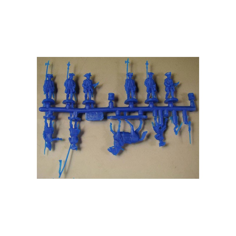 Figurine Seven years war Austrians command 1/72