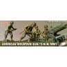 Figurine CANON 75mm US WWII 1/72