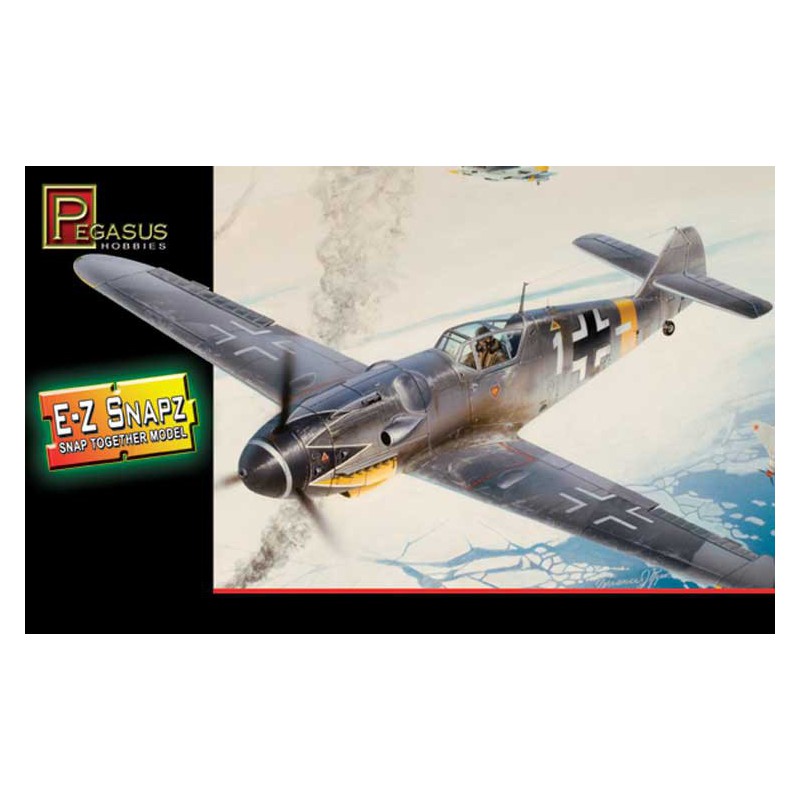 Maquette d'avion en plastique E-Z BuiltKit BF 109G-61/48