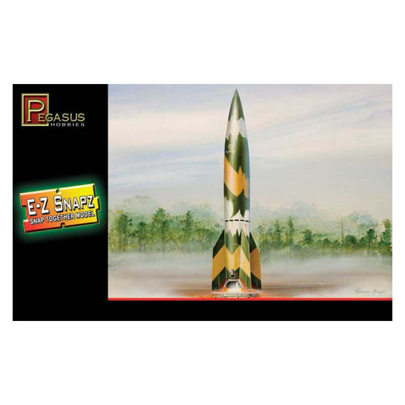 Maquette d'avion en plastique E-Z BuiltKit V-2 ROCKET1/48