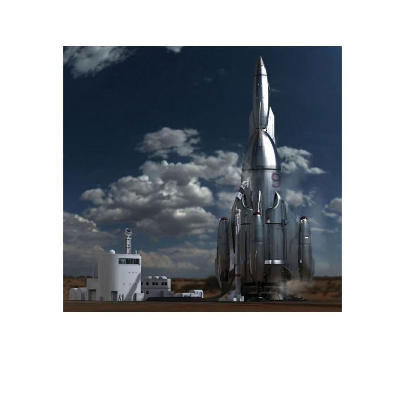 Modèle de science-fiction en plastique Mercury 91/350