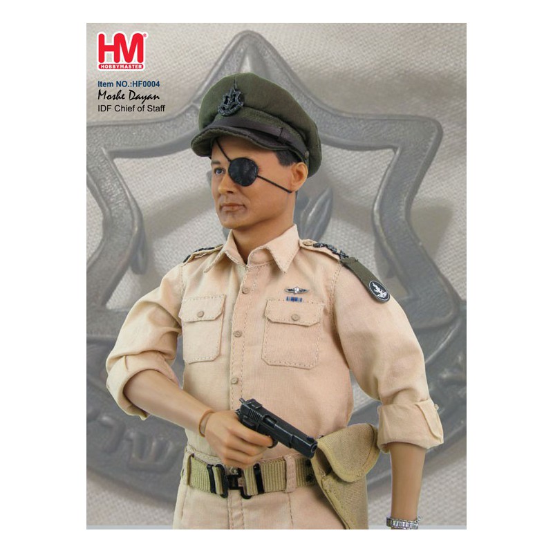 Miniature action figures au 1/6 Général Israélien Moshe Dayan 1/6