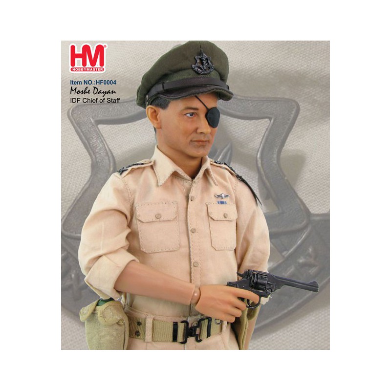 Miniature action figures au 1/6 Général Israélien Moshe Dayan 1/6
