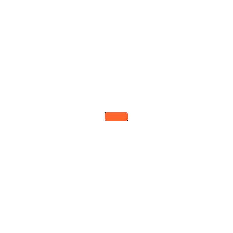 Peinture acrylique POT ACRYLIC ORANGE FONCE 22ml