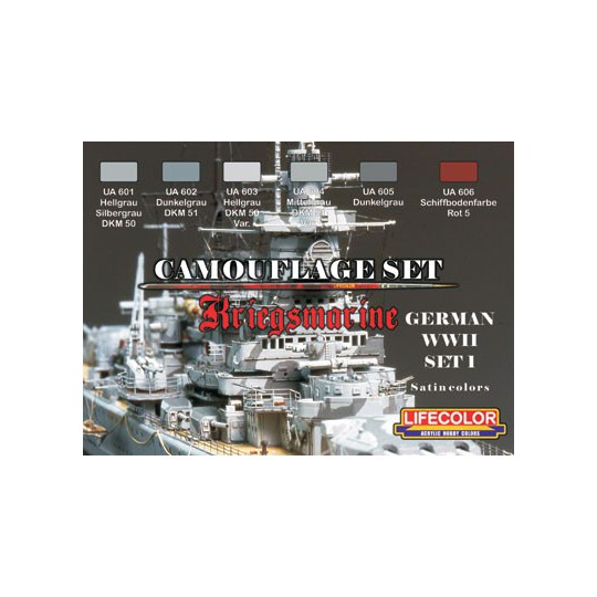 Peinture acrylique TEINTES MARINE ALLEMANDE N°1