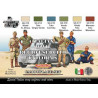 Peinture acrylique SET UNIFORMES ITALIENS WWII