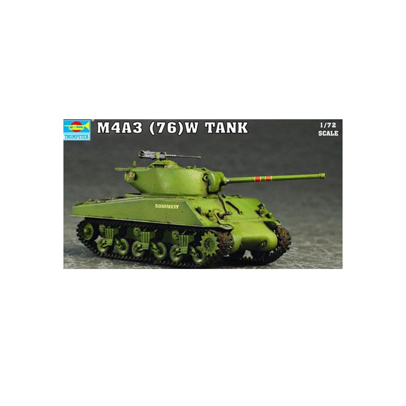 Maquette de Char en plastique M4A3 76(W)