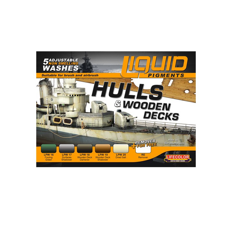 Peinture acrylique Pigments Coques et Ponts