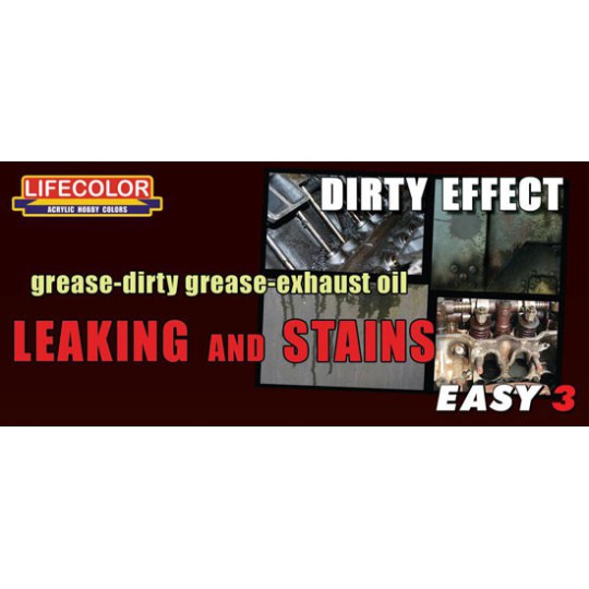 Peinture acrylique Easy 3 Fuites & Taches