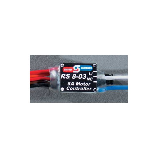 Moteur électrique radiocommandé RS 8-03 Li