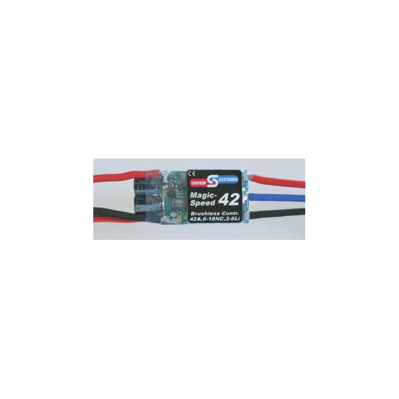 Moteur électrique radiocommandé MAGIC SPEED 42