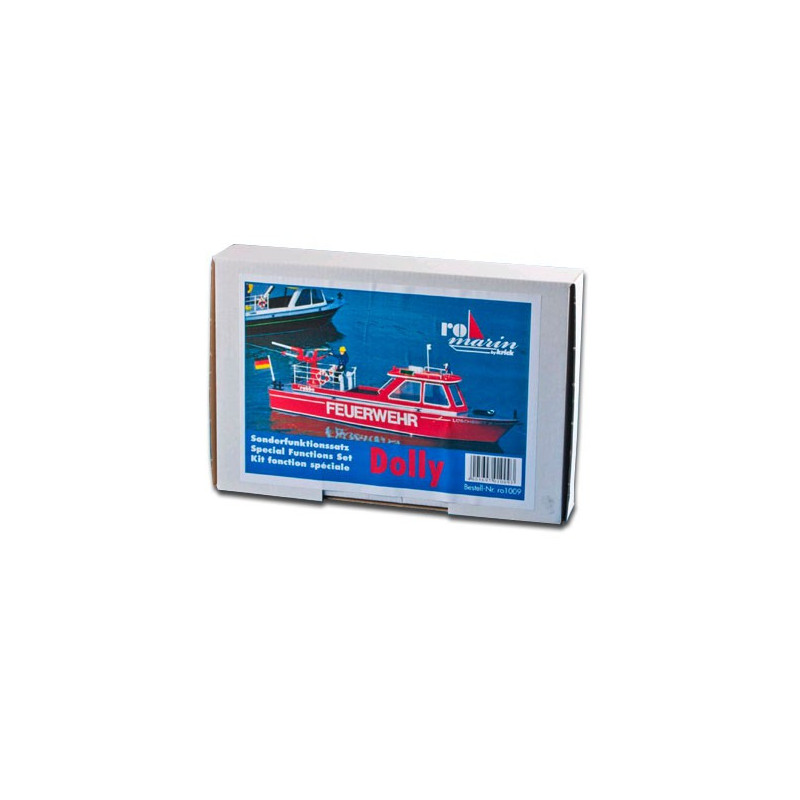Accessoire pour bateau radiocommandé Kit de conversion Pompier pour Dolly