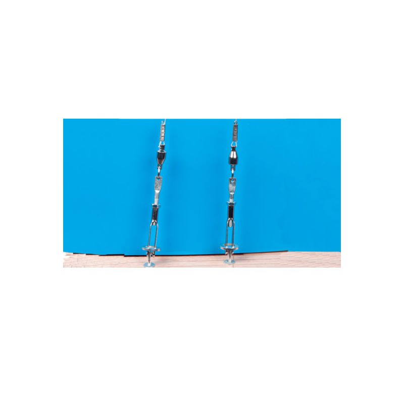 Accastillage de bateau Tendeurs de haubans M3x70mm