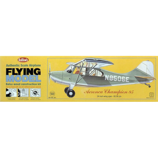 Avion de vol libre radiocommandé AERONCA CHAMPION