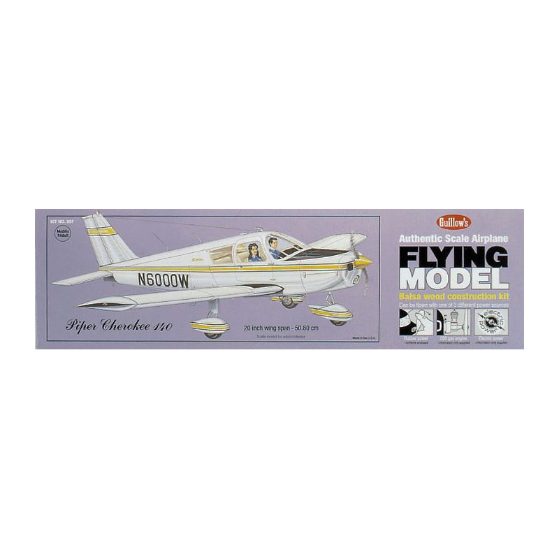 Avion de vol libre radiocommandé PIPER CHEROKEE 140