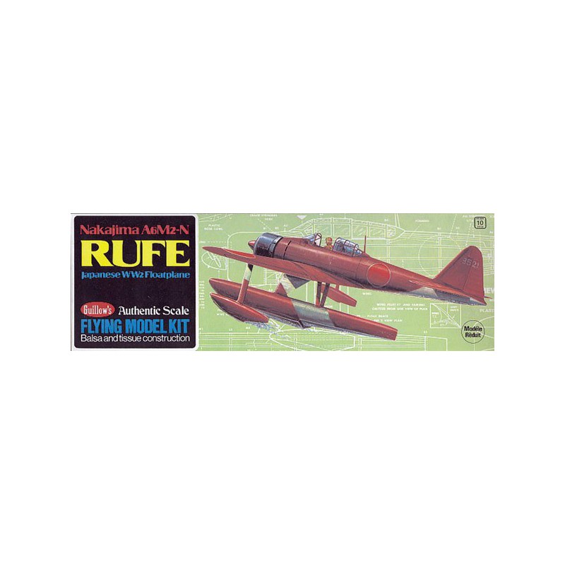 Avion de vol libre radiocommandé RUFE A6M2-N