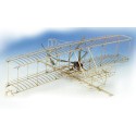 Maquette d'avion en bois WRIGHT FLYER 1/16