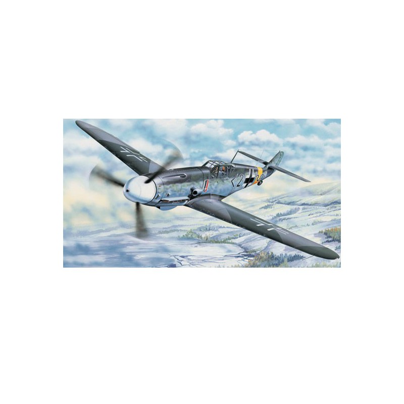 Maquette d'avion en plastique MESSERSCHMITT BF 109G-2