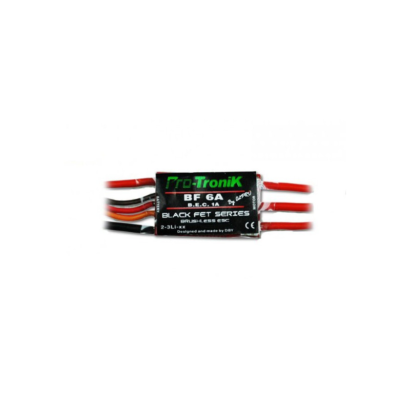 Moteur électrique radiocommandé Variateur BF6A BEC 1A
