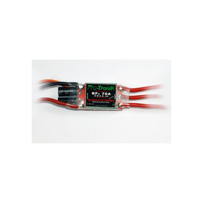 Moteur électrique radiocommandé Variateur BF70A U-BEC 4A