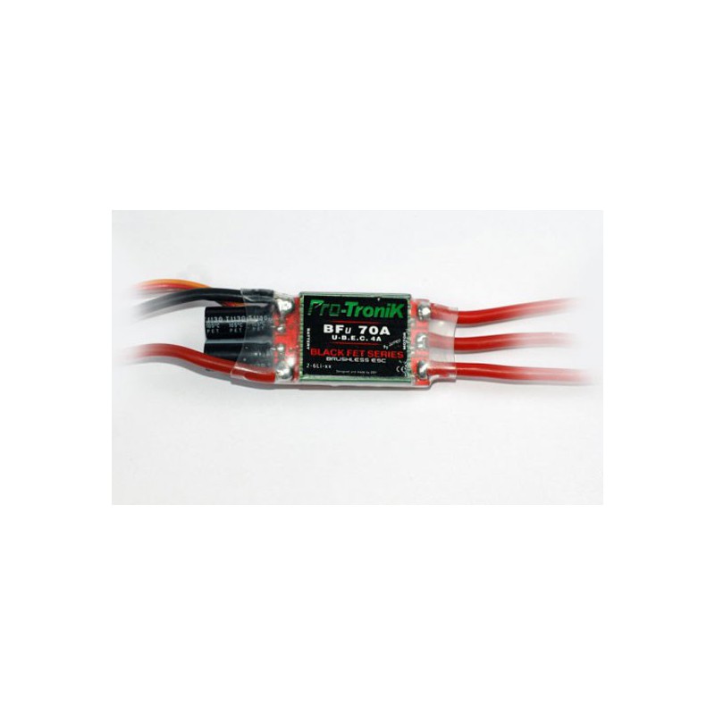 Moteur électrique radiocommandé Variateur BF70A U-BEC 4A