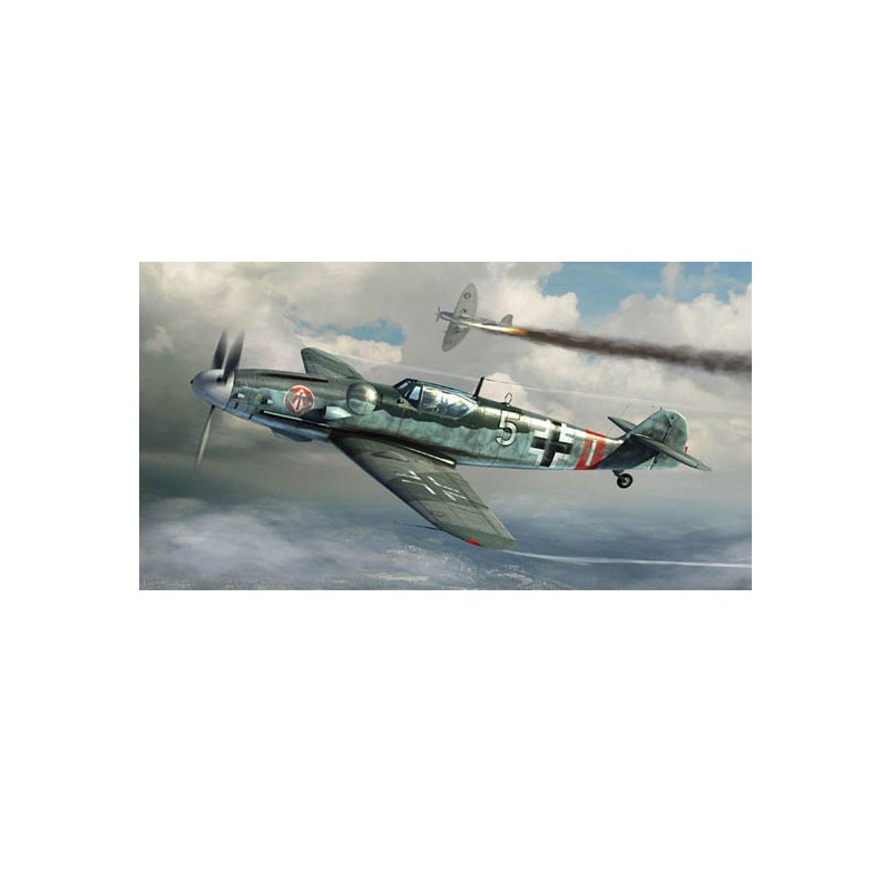 Maquette d'avion en plastique MESSERSCHMITT BF 109G-6