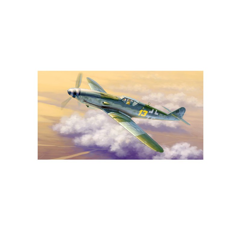 Maquette d'avion en plastique MESSERSCHMITT BF 109K-4