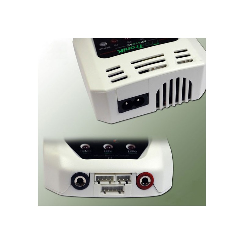 Chargeur pour accu pour appareil radiocommandé Chargeur AP410AC multifonction