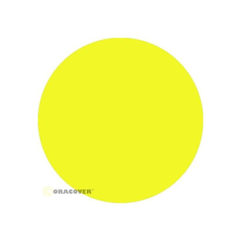 ORACOVER ORACOVER JAUNE FLUO TRANSPARENT 2m