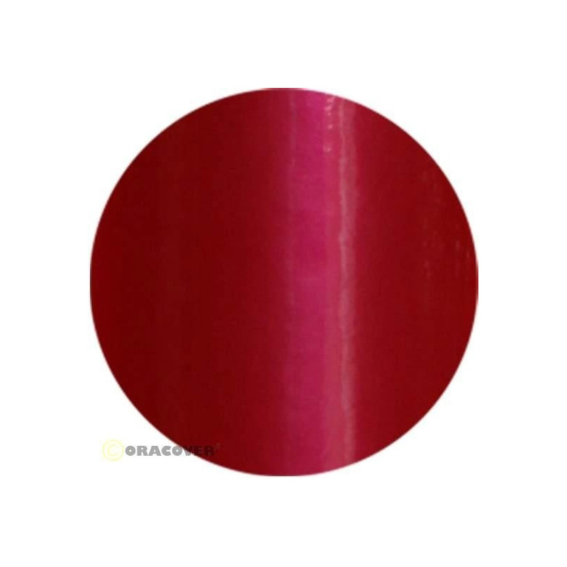 ORACOVER ORASTICK ROUGE NACRE 10m