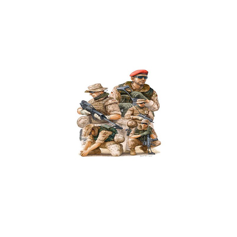 Figurine ISAF SOLDIERS IN AFGHANISTAN