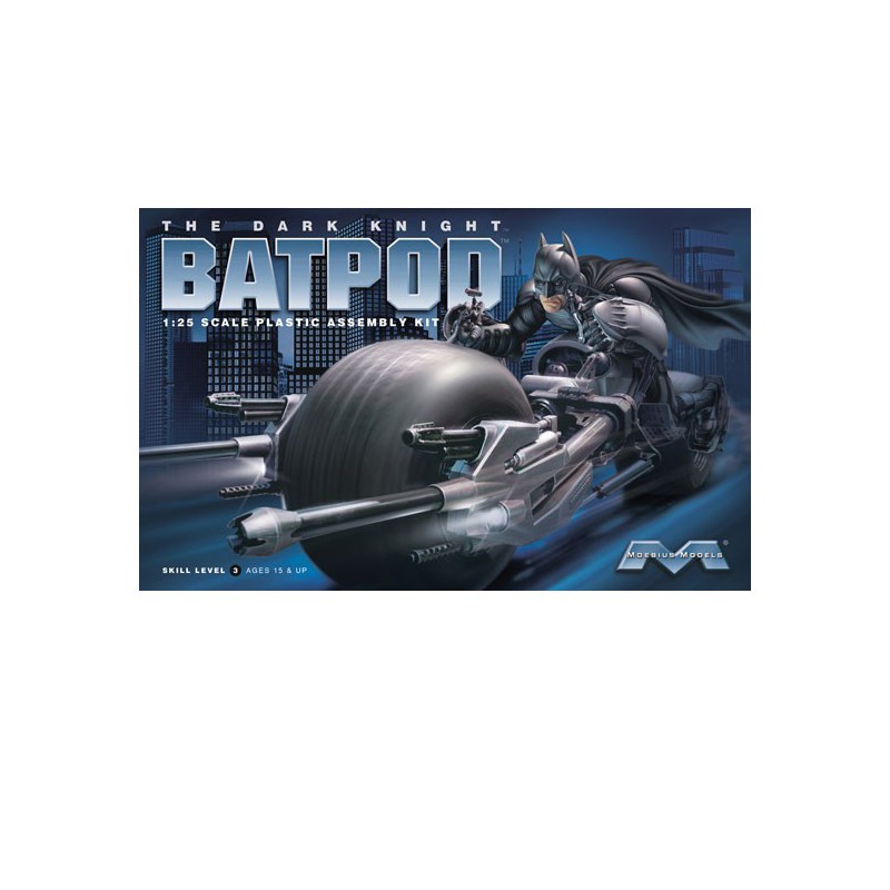 Maquette de moto en plastique BAT Moto 2012 1/25