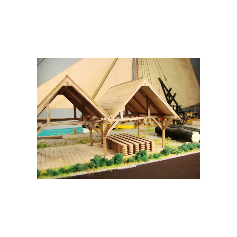 Batiment QUAI DOUVRES 1777 éch. 1/72