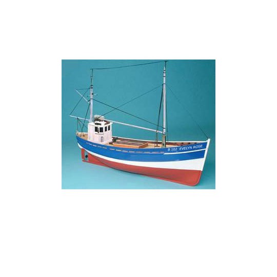 Bateau électrique radiocommandé EVELYN ROSE RC 1/20