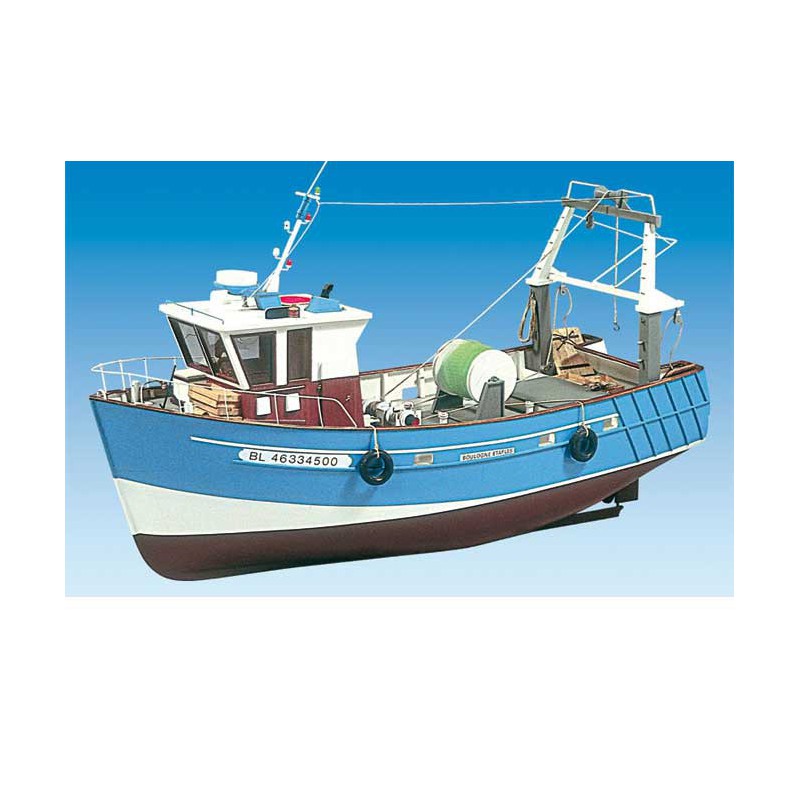 Bateau électrique radiocommandé BOULOGNES ETAPLES RC 1/20