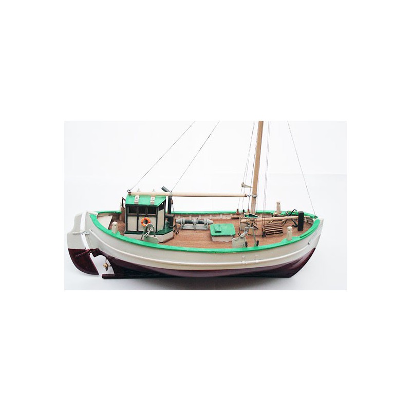 Bateau électrique radiocommandé SVEA Nordic fishing boat 1/15