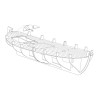 Bateau électrique radiocommandé SVEA Nordic fishing boat 1/15