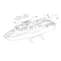 Bateau statique CB-90 Strike Boat 1/35