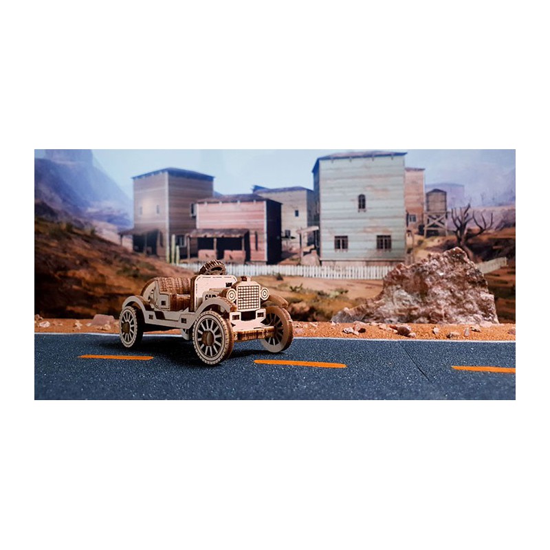 Puzzle 3D mécanique facile pour maquette Auto Retro Superfast